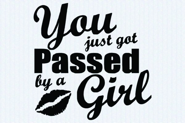 Passed by a girl A