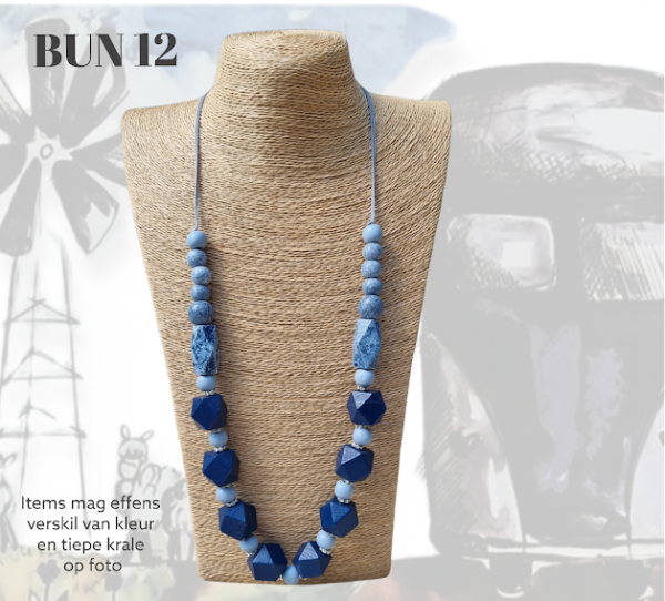 Speckled Blue Necklace