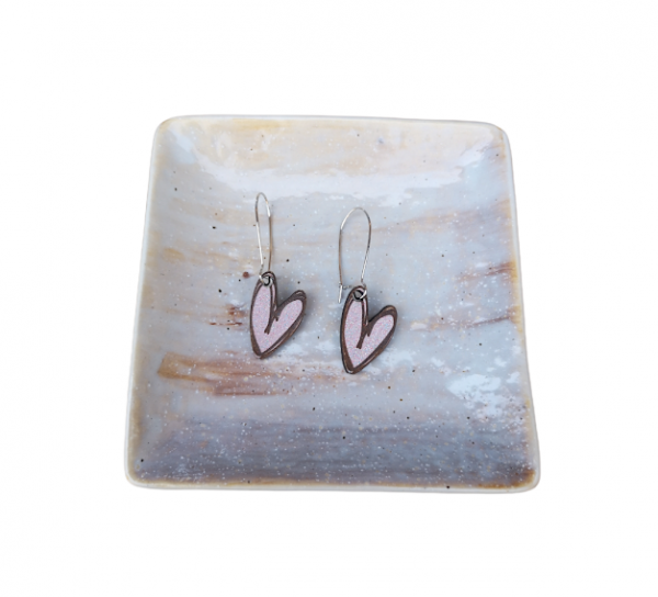 Hearts Hanging Earrings