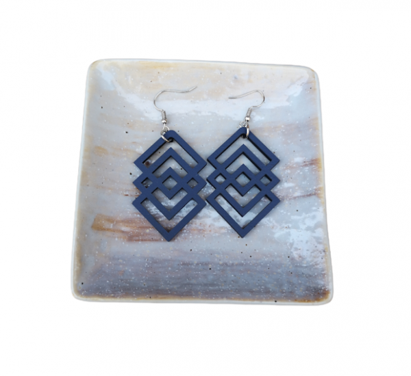 Square Hanging Earrings