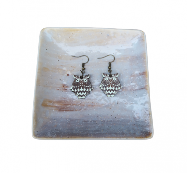 Owl Hanging Earrings