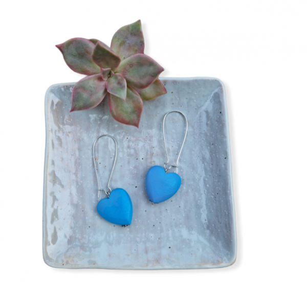 Hanging Heart Earrings - Image 7