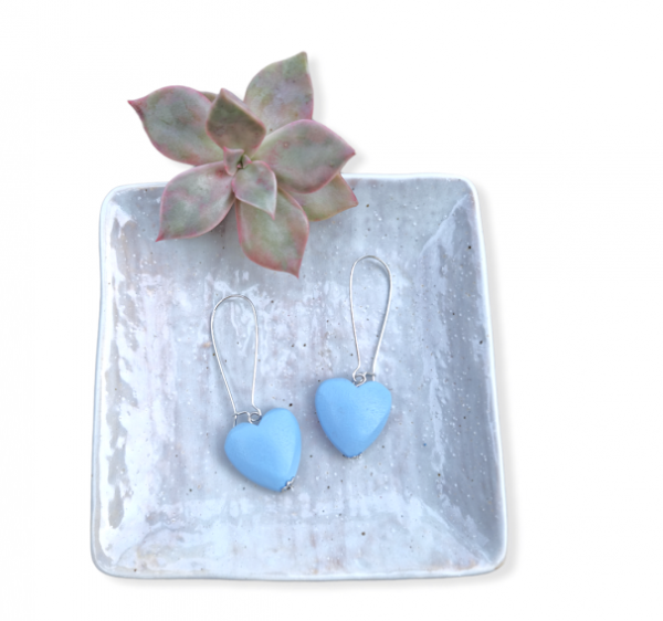 Hanging Heart Earrings - Image 10