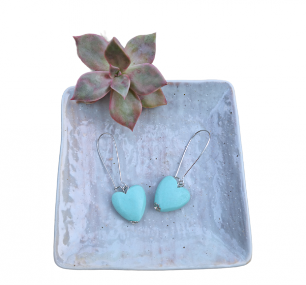 Hanging Heart Earrings - Image 17